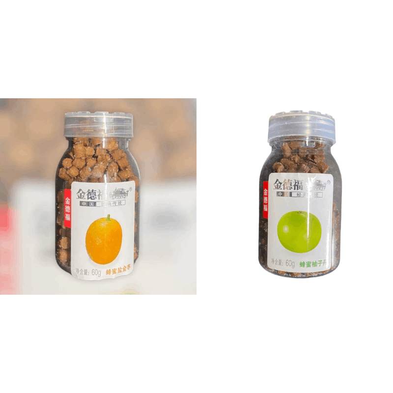 Jujubes ｜ Pomelo Asam Biji 金德福蜂蜜盐金枣 | 柚子丹 60g