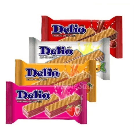 Delio Wafer 1 boxes - 24pcs x 16gm