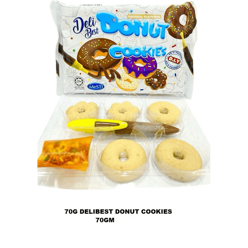Delibest Donut Cookies 70g