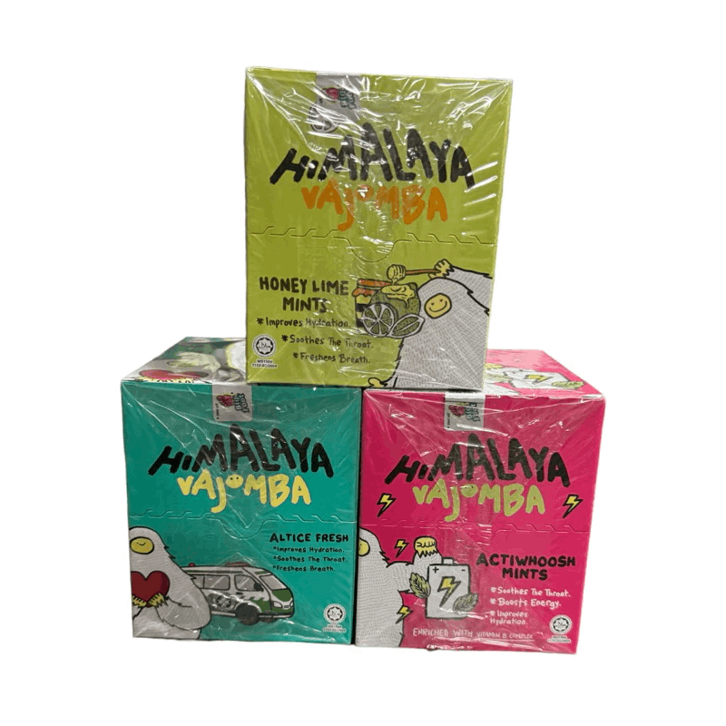 Himalaya Vajomba Actiwhoosh Mints / Honey Lime Mints / Altice Fresh 12’s
