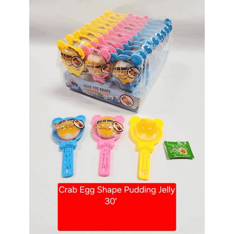 Crab Egg Shape Pudding Jelly 30’s