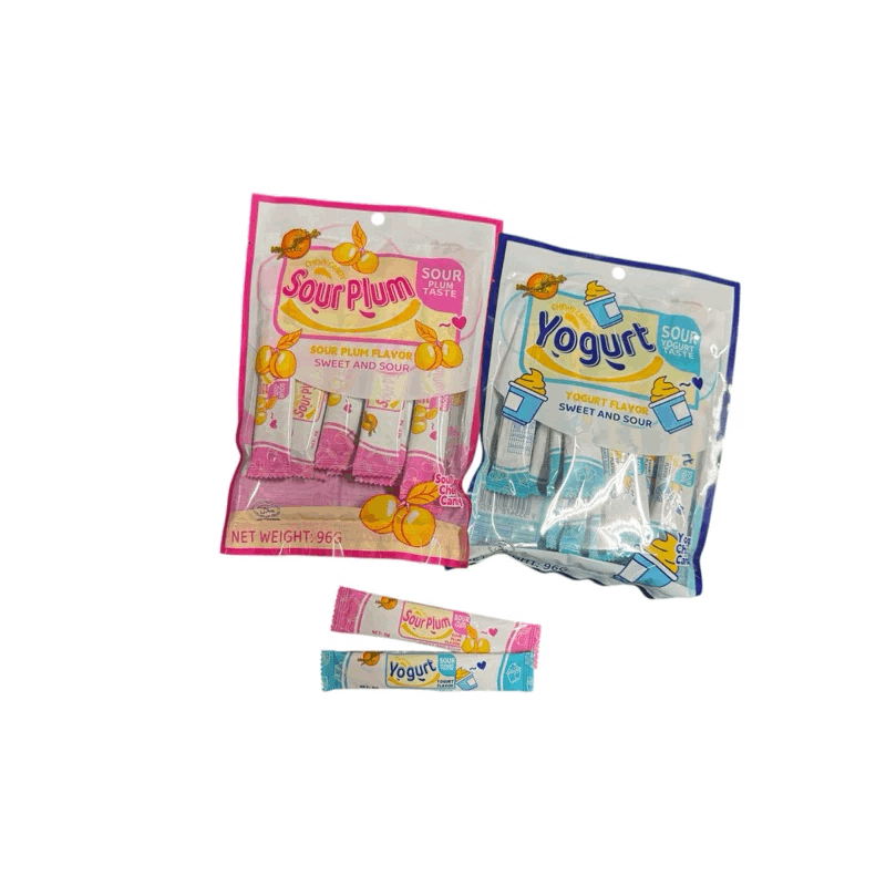 Vitafoodz Chewy Candy [ Sour Plum | Sour Yogurt ] 96g