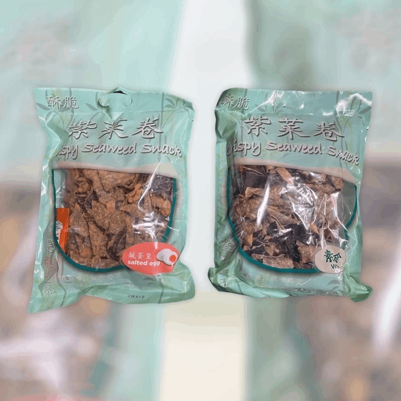 Crispy Seaweed Snack Original / Salted Egg Snack / Spicy / Golden Cereal 350g 400g