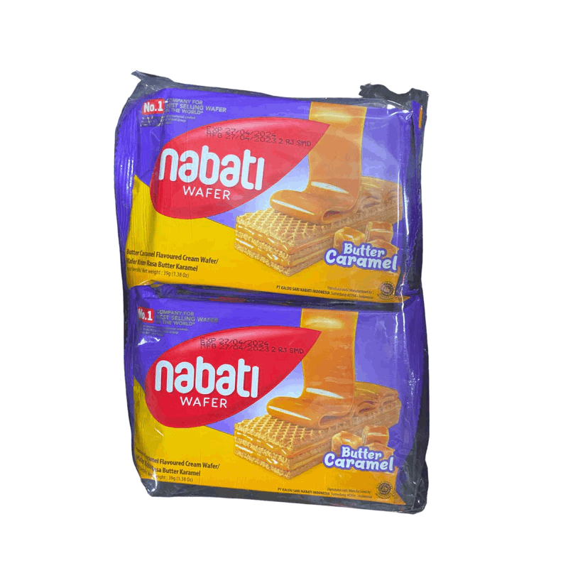 Nabati Wafer Butter Caramel 10x39g