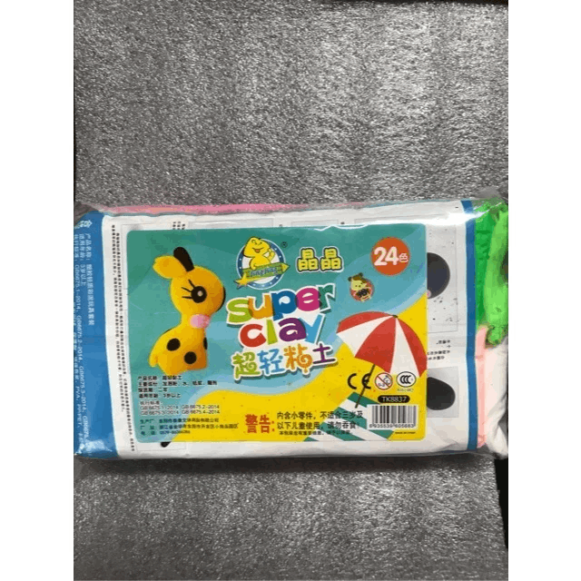 24 Packs Colorful Super Clay with Sculpting Tools (READY STOCKS)