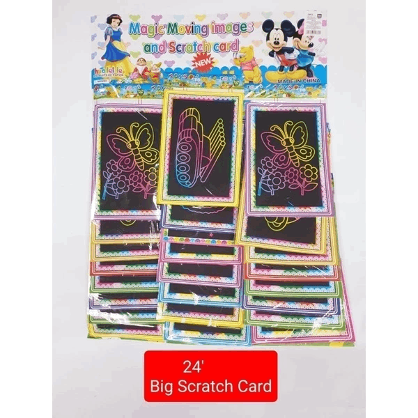 Big Mix Cartoon Scratch Card 24’s