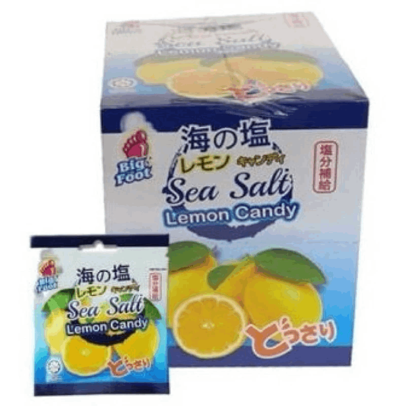 Big Foot Sea Salt Lemon Candy 12’s