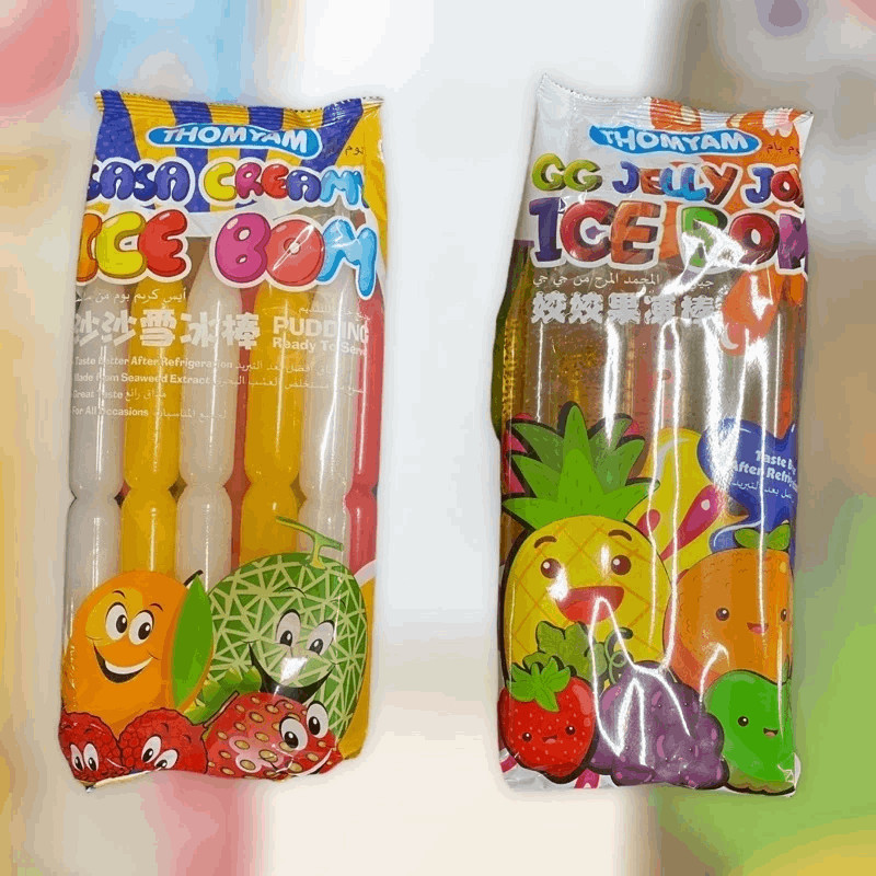 GG Jelly Joy Ice Bom / Sasa Creamy Ice Bom 10x90g