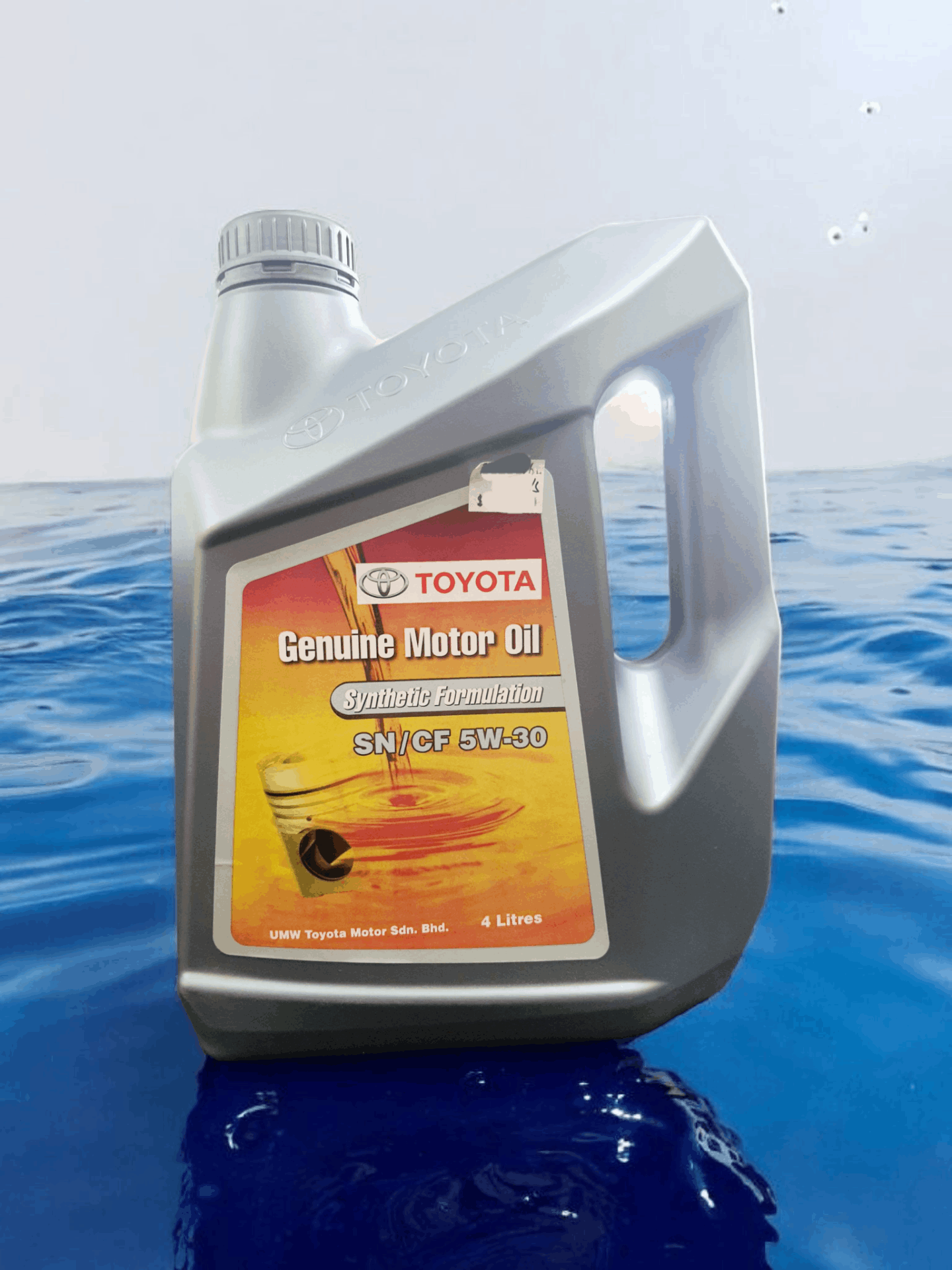 TOYOTA 5W30 SN/CF SEMI SYNTHETIC ENGINE OIL 4L