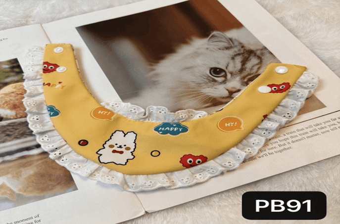 PB91 卡通口水巾 | 围脖 | 黄兔子 | 黄色