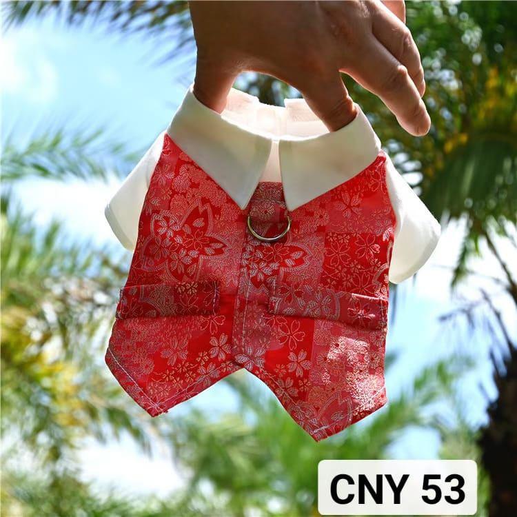 CNY 53 - 马甲西装款 | 红色