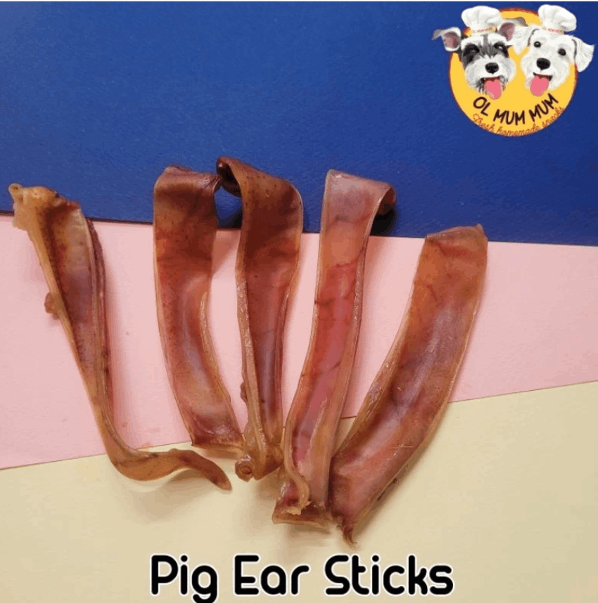 PIG EAR STICKS  猪耳朵条 (80G)