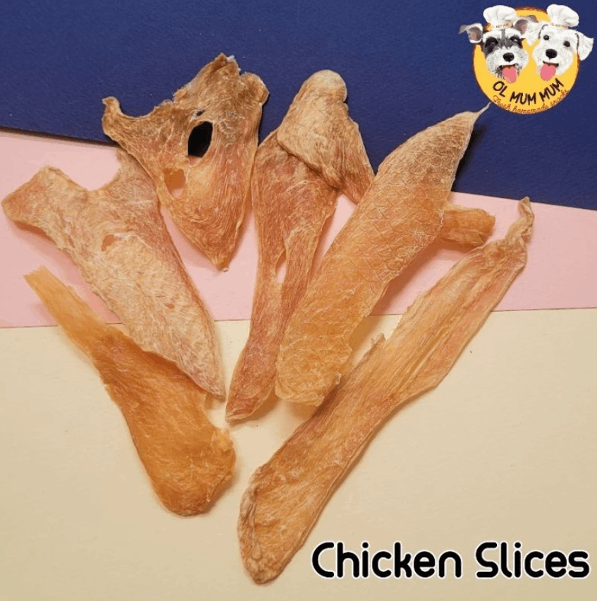 CHICKEN SLICES 鸡肉片 (80G)