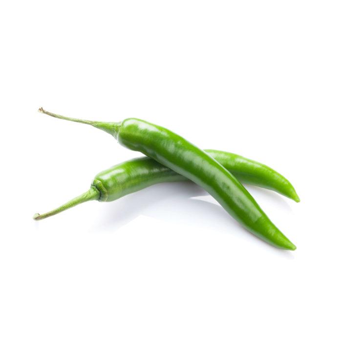 Cili hijau +-100g