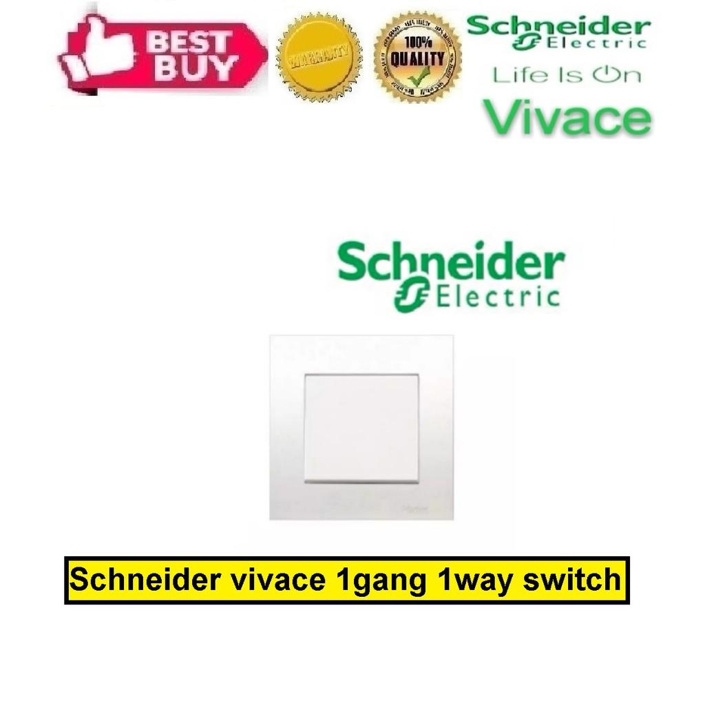 Schneider vivace 1gang 1way switch