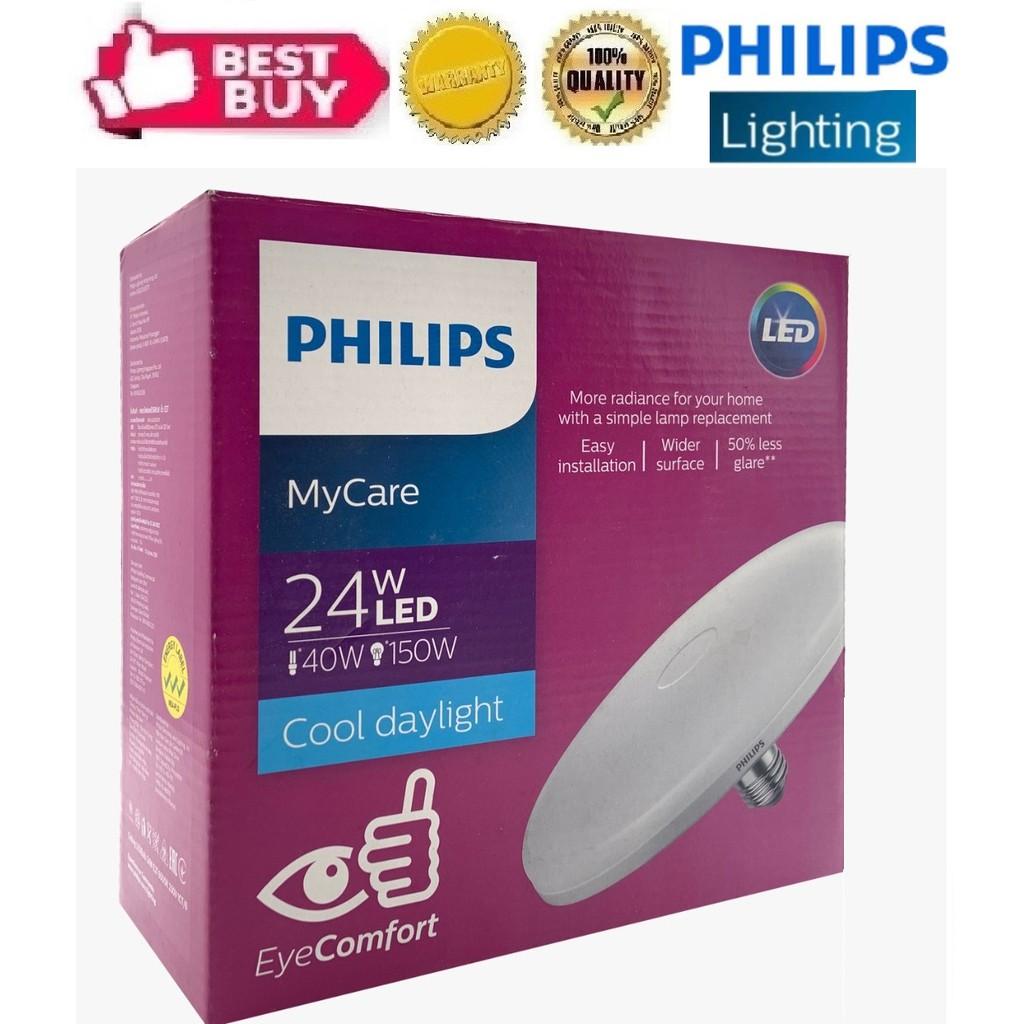 [Philips] - LED Ceiling Bulb (24W) - E27 (6500k Cool Daylight)