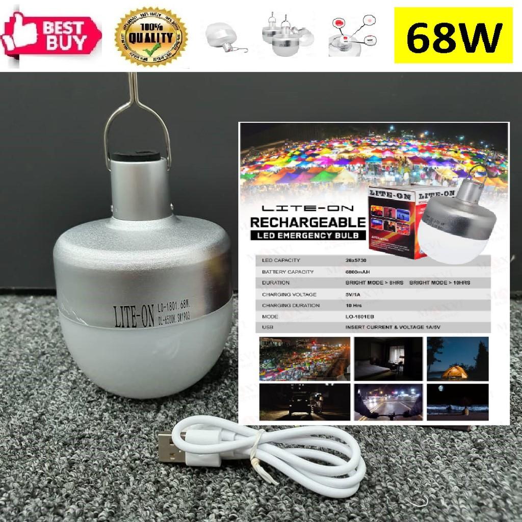 LITE-ON Rechargeable LED Emergency Light (68W)