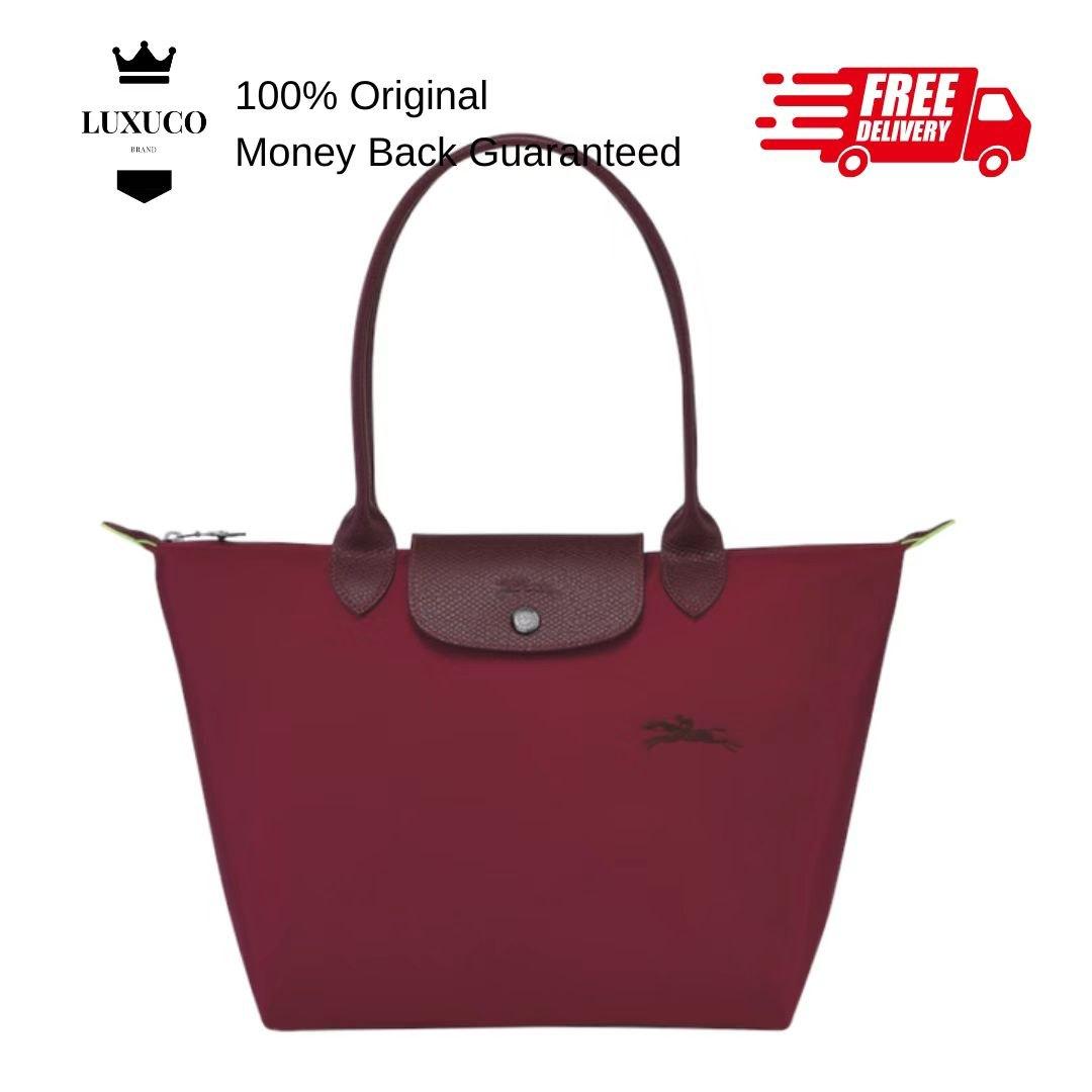 Longchamp Le Pliage Green L Tote Bag L1899919P59 Rouge Red