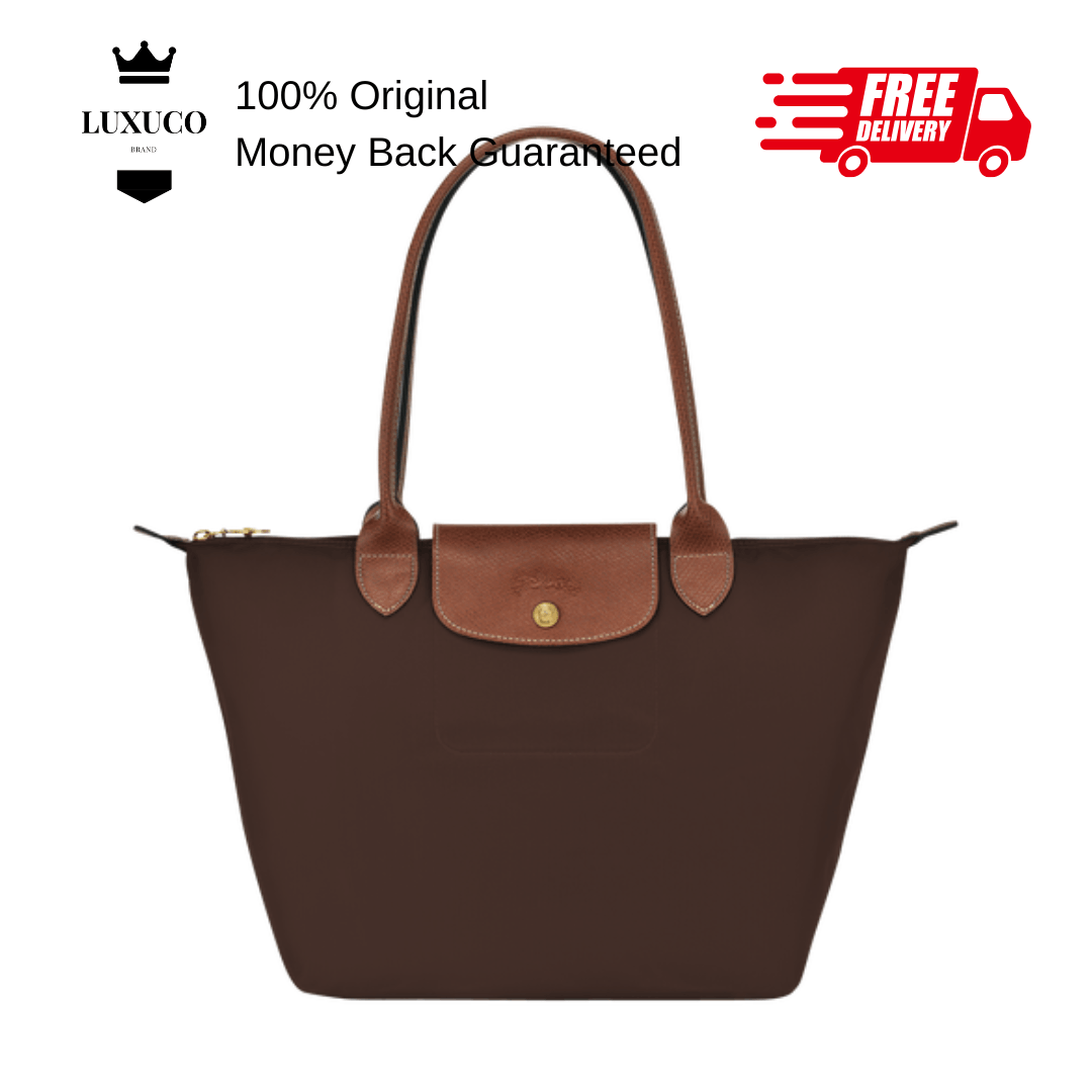 Longchamp Le Pliage Original Shoulder Bag L Tote Ebony L1899089P81