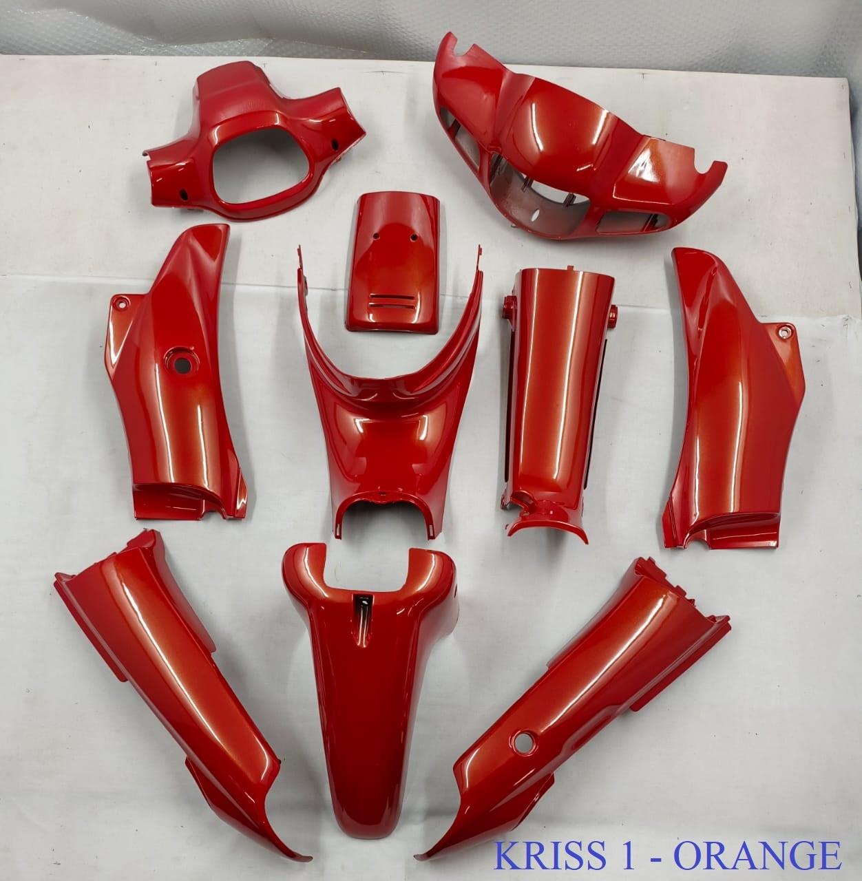 Kriss110 Orange Body Coverset