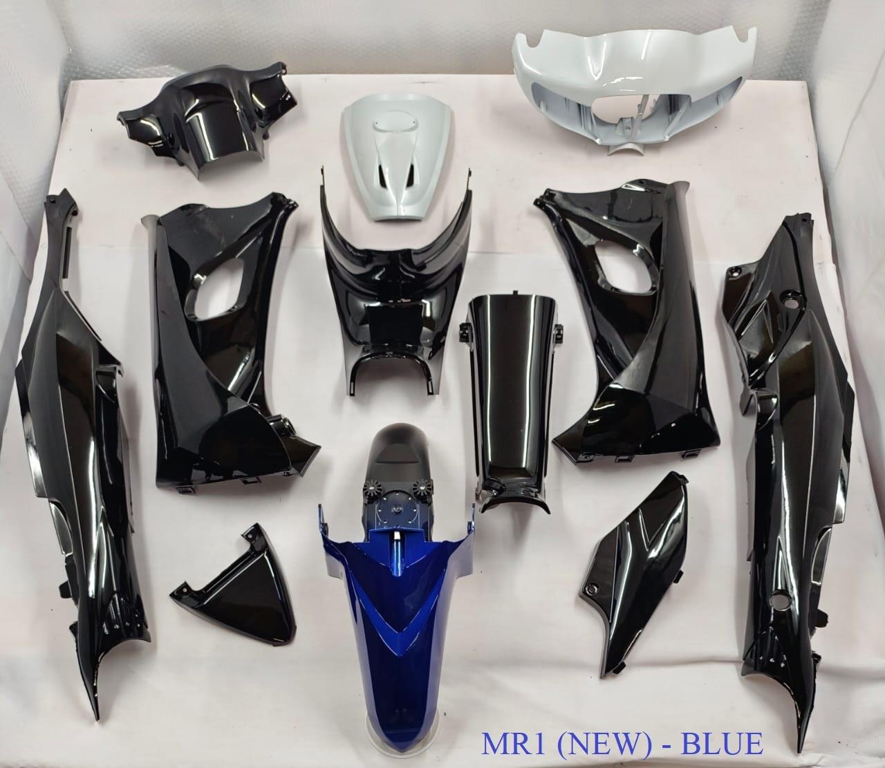 Kriss MR1 (New) Blue/Black/White Body Coverset