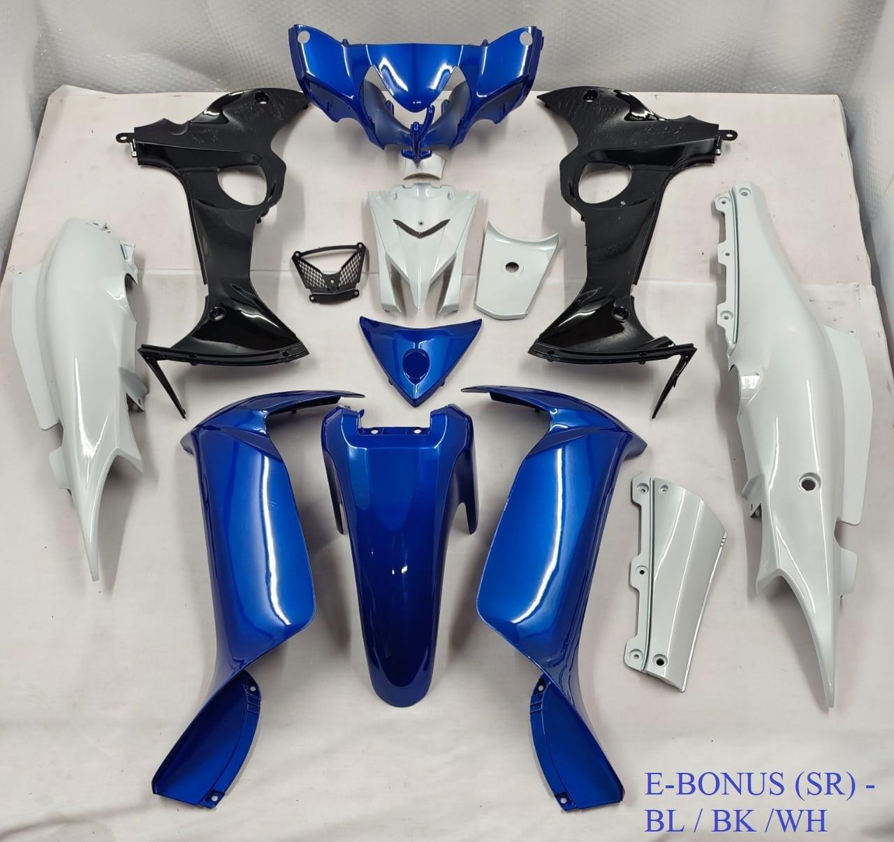 E-Bonus SR Blue/Black/White Body Coverset
