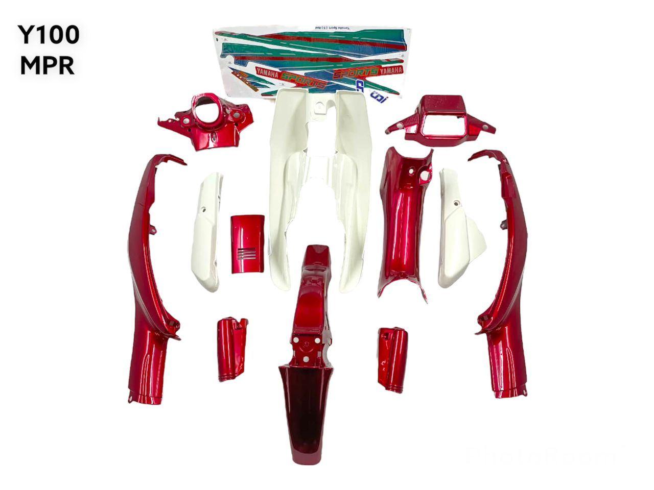 Y100 Maroon Body Coverset