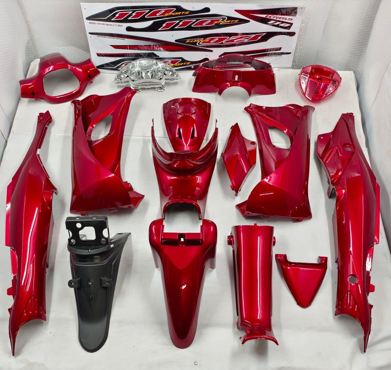 Kriss120 Red Body Coverset