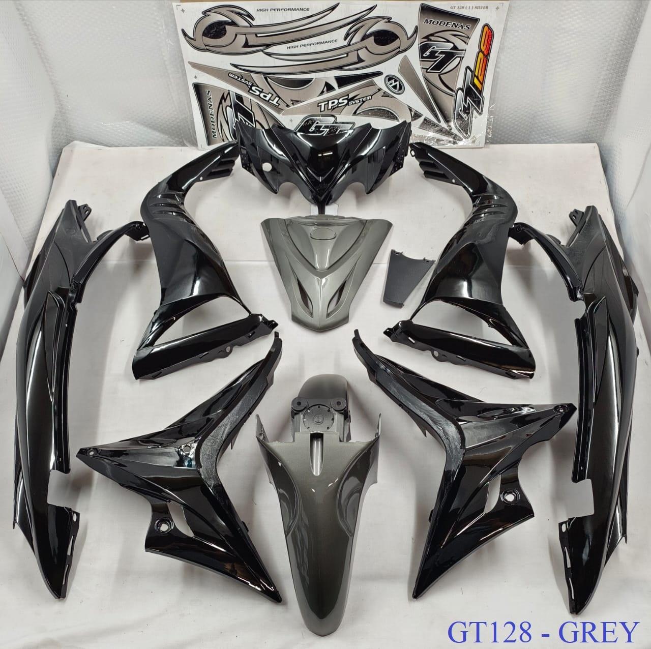 GT128 Grey/Black Body Coverset