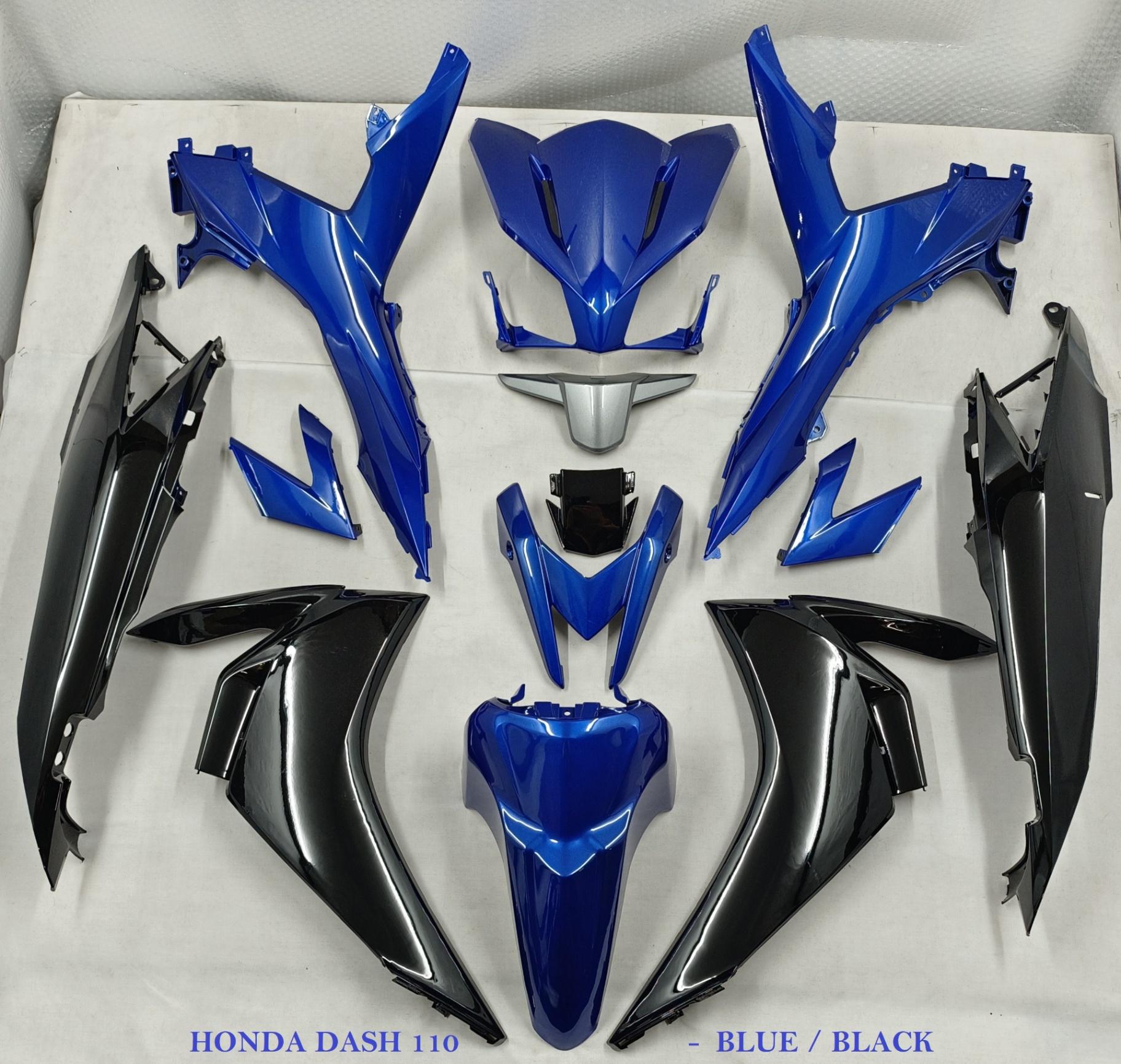 Wave Dash110 V2 Blue/Black Body Coverset
