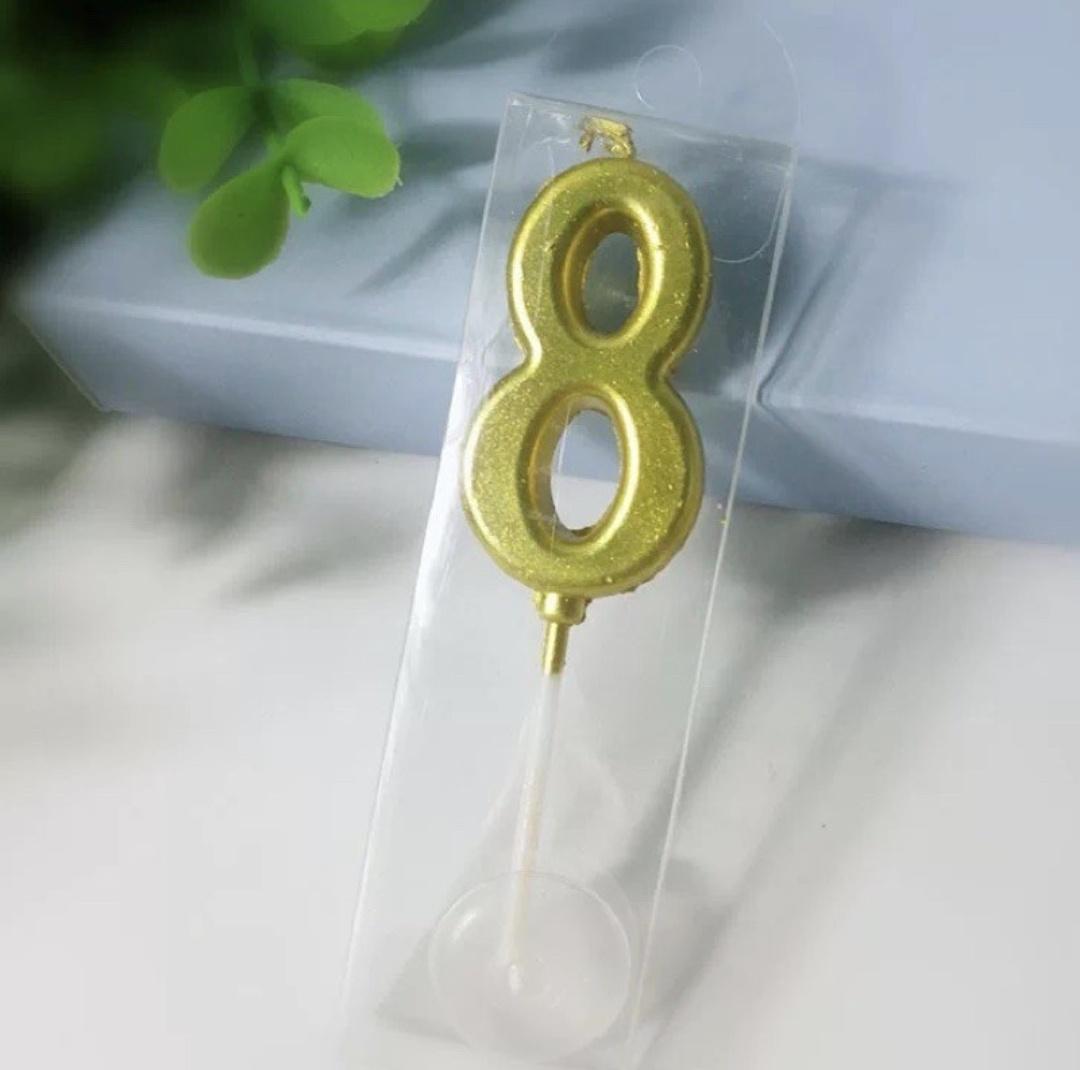 Number Candle (8)