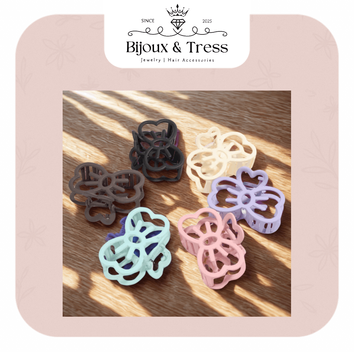 Elegant Bow Hair Claw