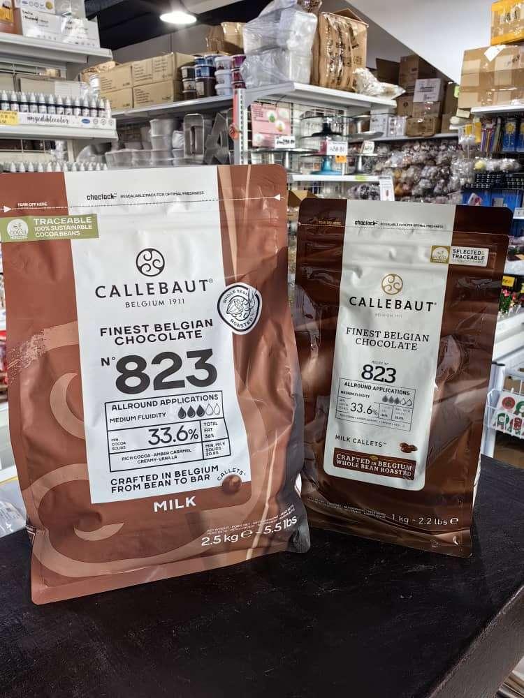 Callebaut 823 Miik Chocolate Coin 250g(Repacking)
