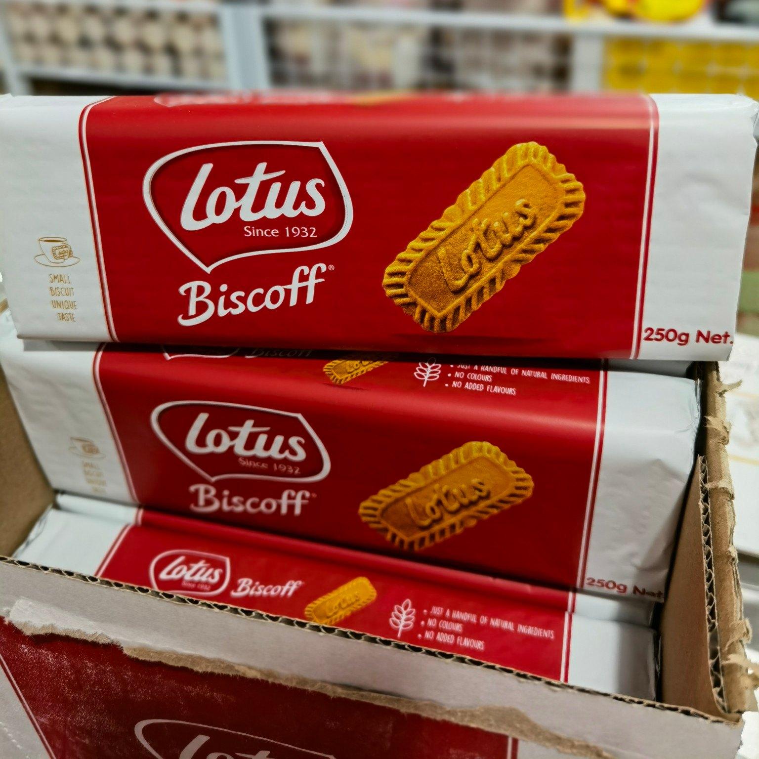 Lotus Biscoff Ori Caramelised 250gx10pack //焦糖饼干 250克x10包
