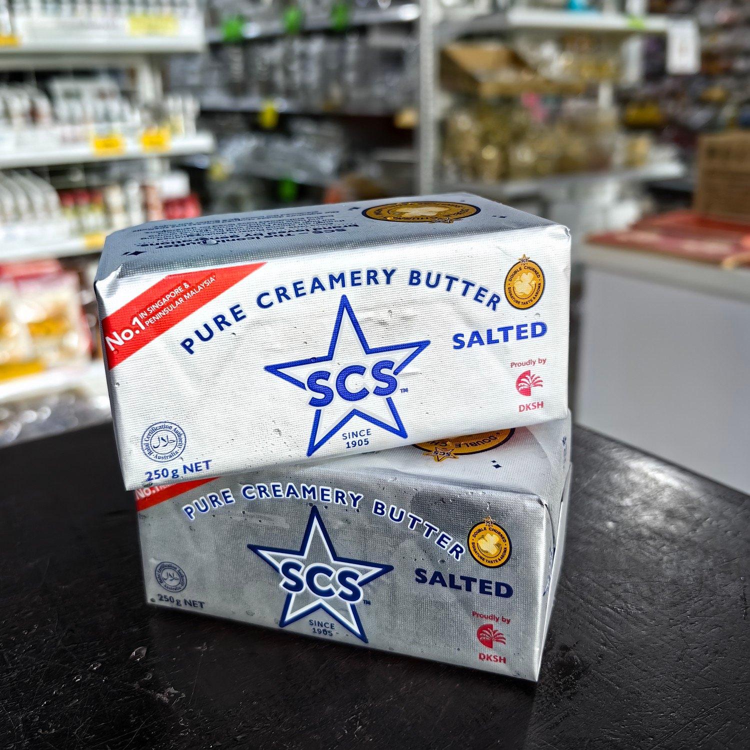 SCS SALTED BUTTER 250G//有盐牛油 250g