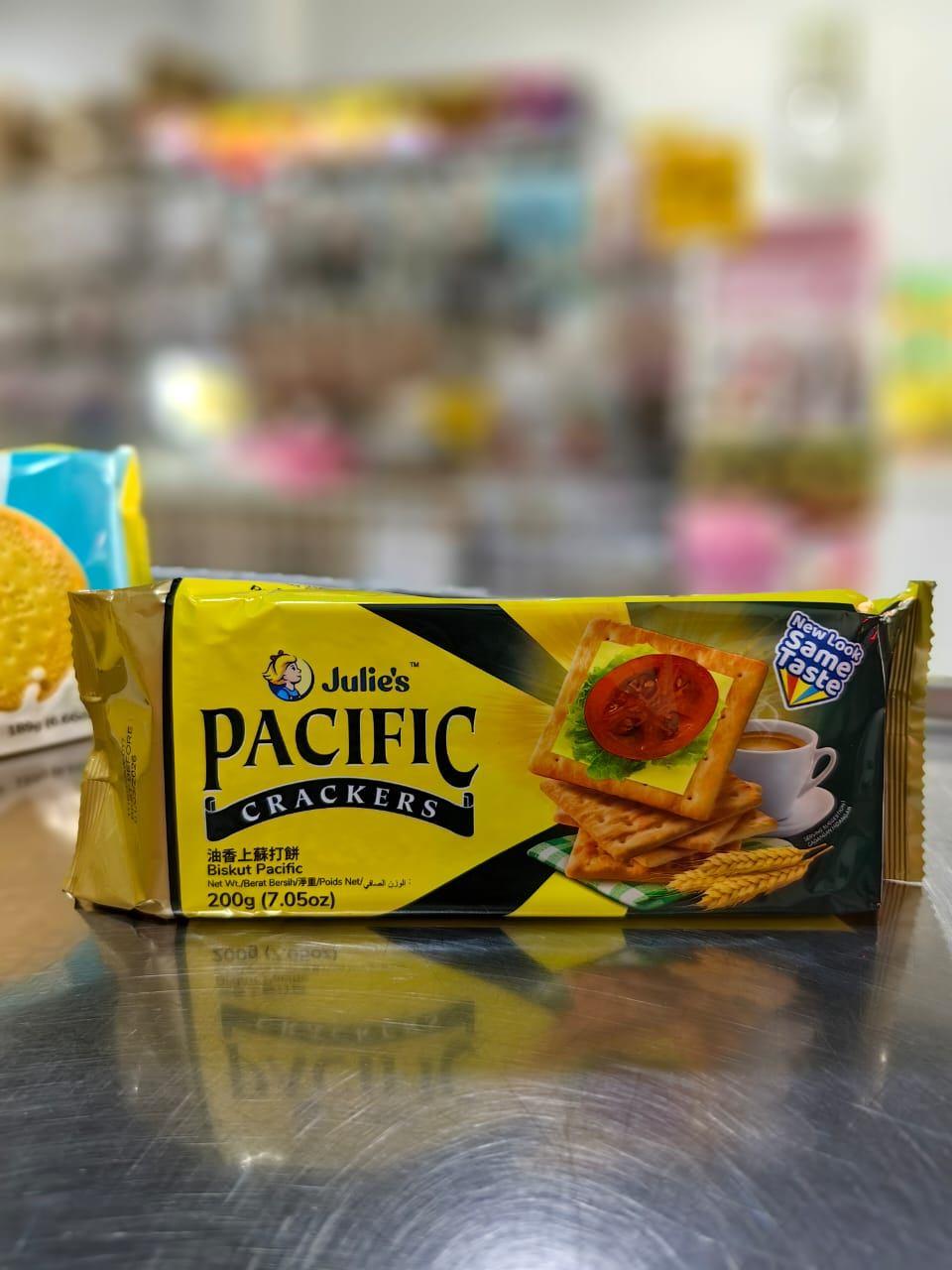 Julie's Pacific Crackers 200g