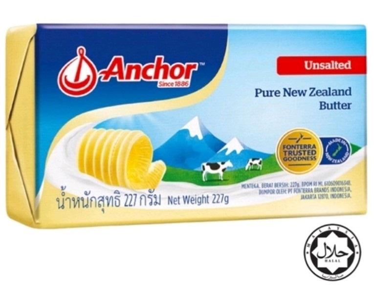Anchor unsalted Butter 227g//安佳黄油 227克