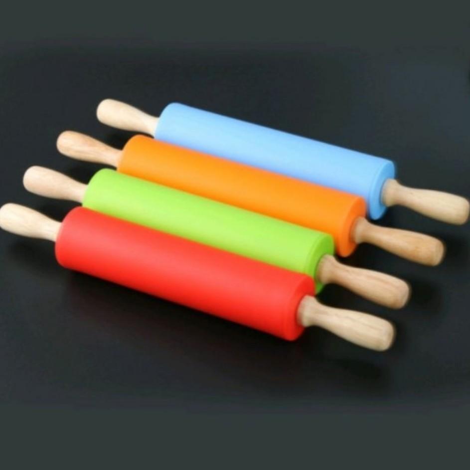 Silicone Rolling Pin (L)//硅胶擀面棍-大