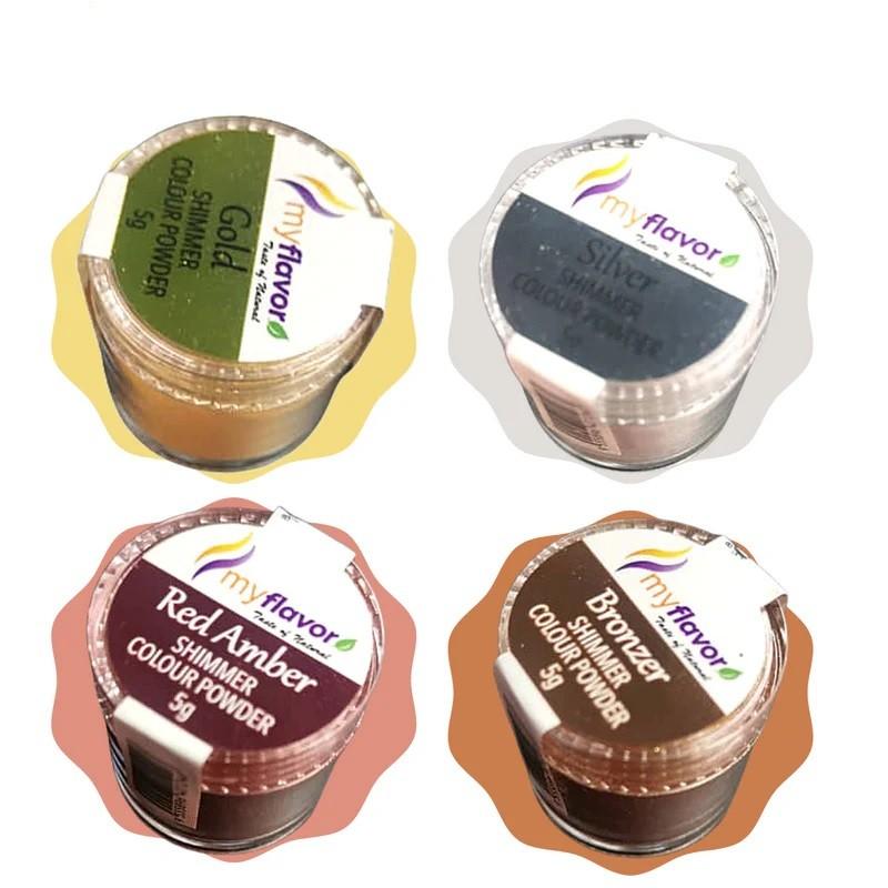 shimmer colour powder silver 5g