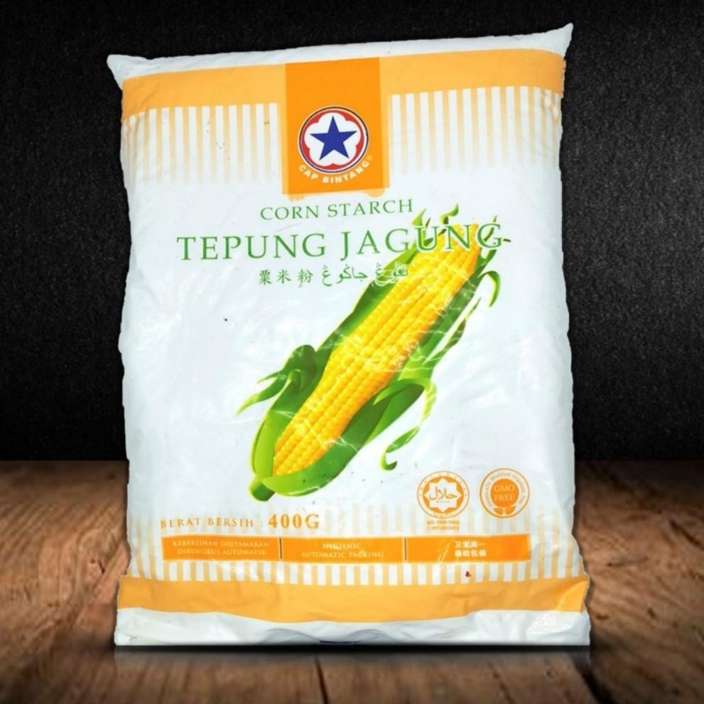 TEPUNG JAGUNG(Star Brand) 400Gx20pack//星星牌-玉蜀黍粉 400克x20包