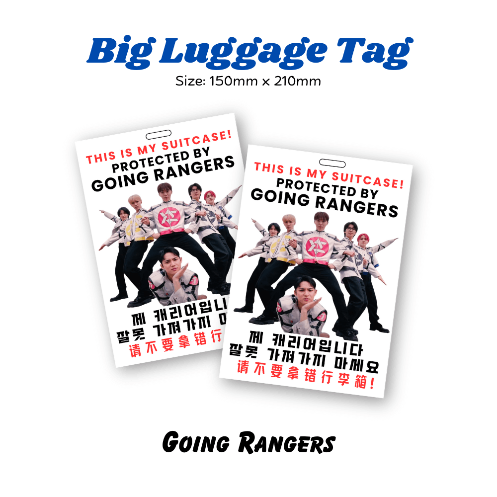 Luggage Tag - A5 Size
