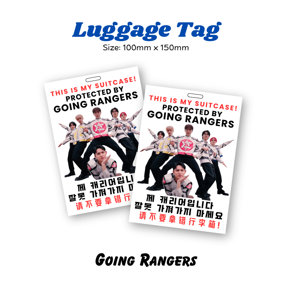 Luggage Tag - A6 Size