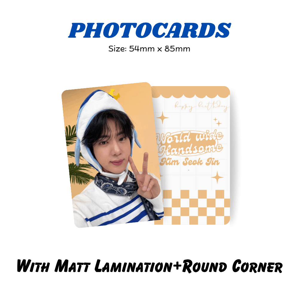 Photocards (With Matt Lamination+Round Corner) | 小卡（哑膜+圆角)
