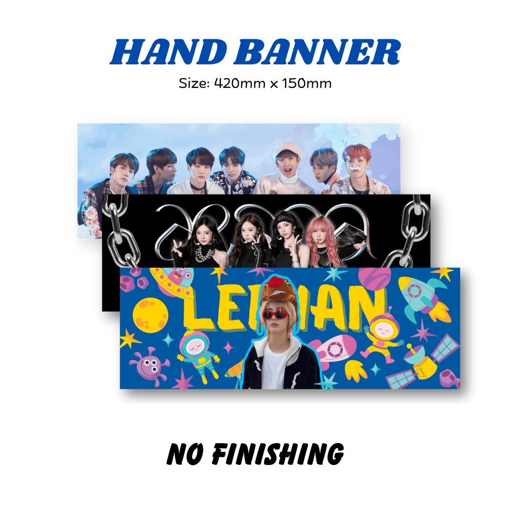 [Short Run] Hand Banner 手幅