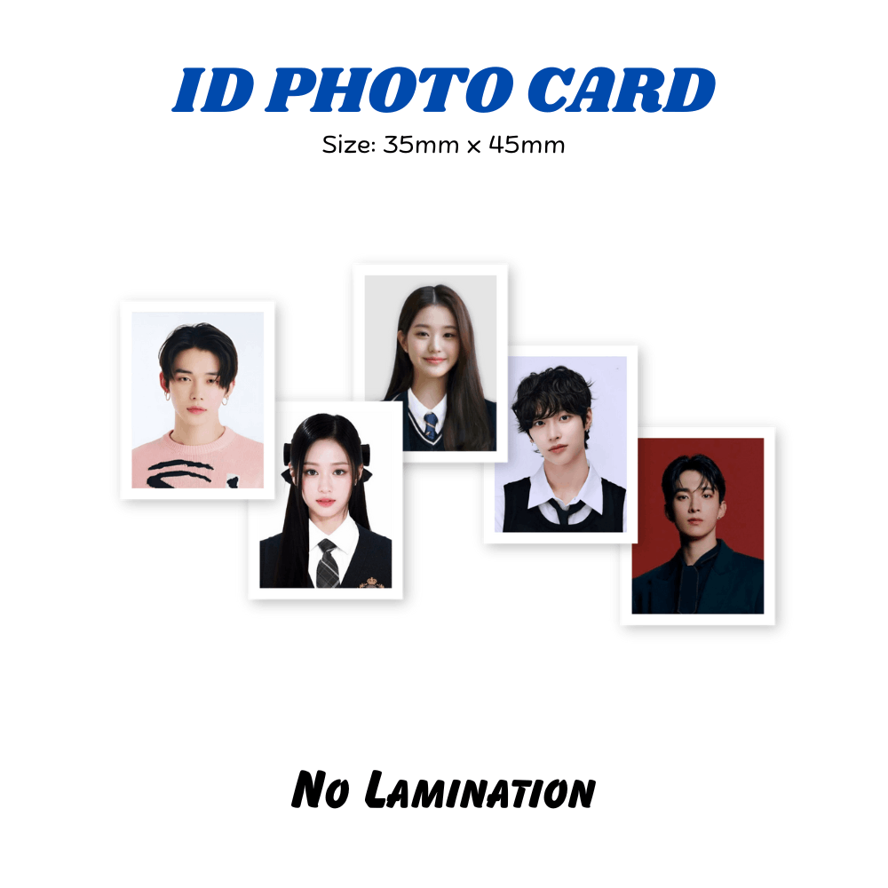 ID Photo Cards (No Lamination) | 证件照（无覆膜)