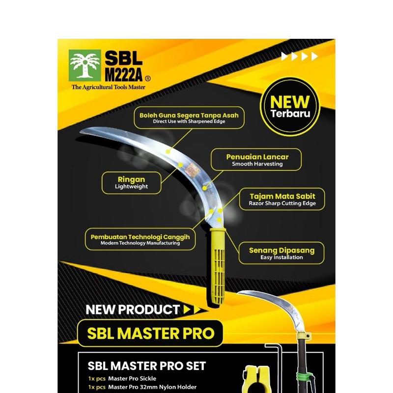 SBL Master PRO (Complete Set)/Sabit Sawit SBL/Harvesting Sickle SBL (Harvesting tools/alat pertanian) egrek sawit