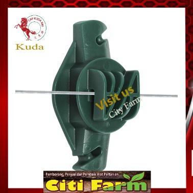 Wood post insulator electrik pagar wire insulator fencing City Farm Kuda