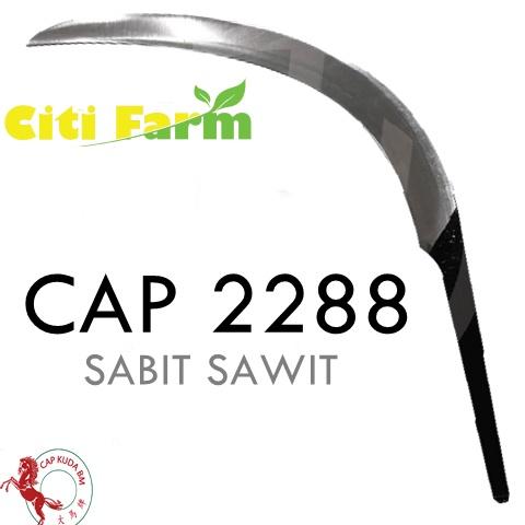 ORIGINAL Sabit 2288/ Sk/ Mi Kelapa Sawit (SIAP ASAH Gosok)/ harvesting sickle (sabah sarawak pilih SEA Ship) Citi Farm