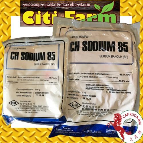 CH Sodium 85 2,4-D Sodium Monohydrate 85% Racun Rumput Rumpai Herbicide