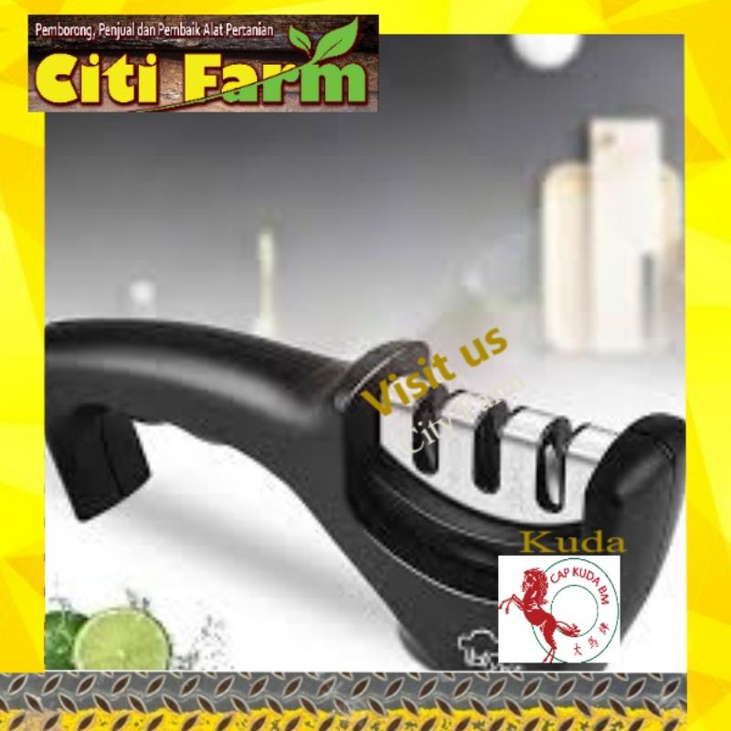 knife sharpener batu asah pisau 100% MEMUDAHKAN Agriculture tool/ Alat Pertanian Citi Farm Agro